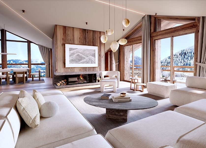 La Réserve chalets in Châtel