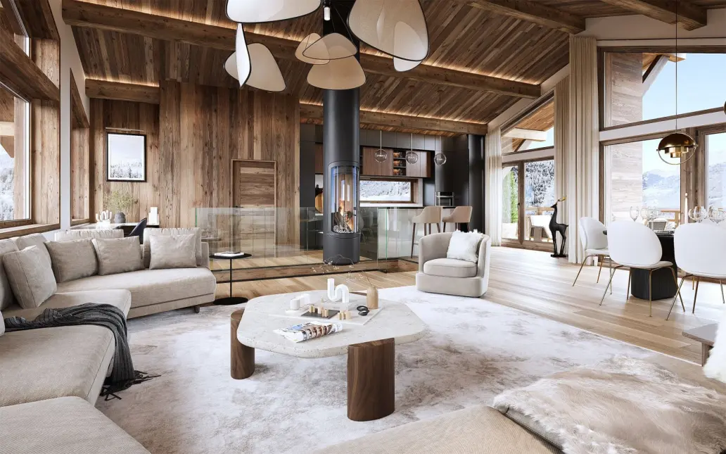La Réserve 4 — chalet exterior
