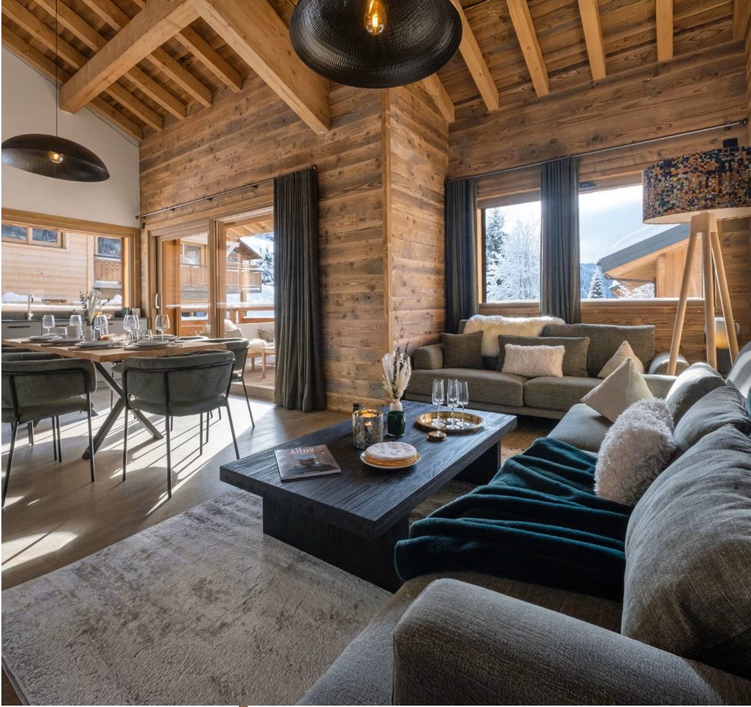 Châtel Le 5 — duplex kitchen
